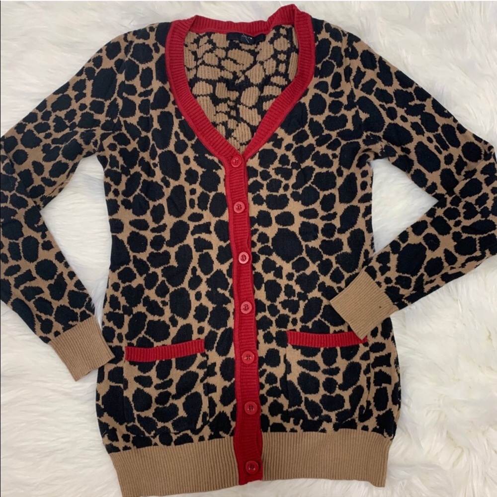 Cheetah cardigan